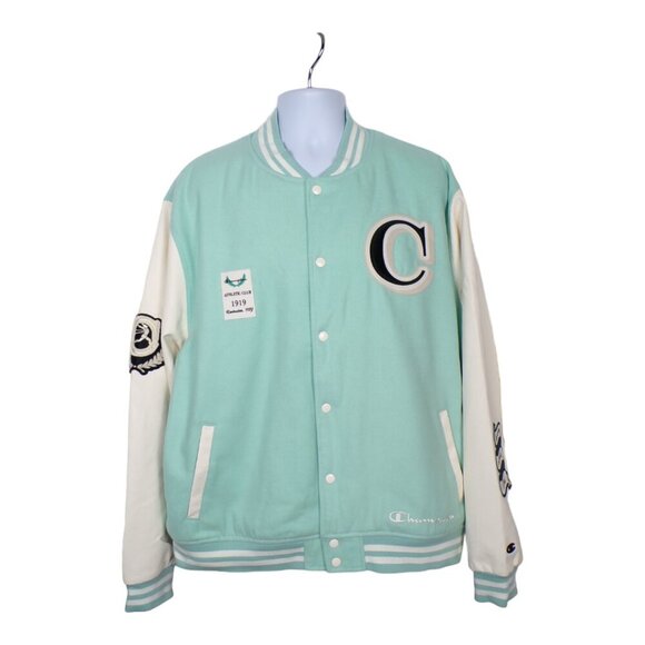 Champion Letterman Varsity Jacket, Big C Logo, NWT Size XL #1330